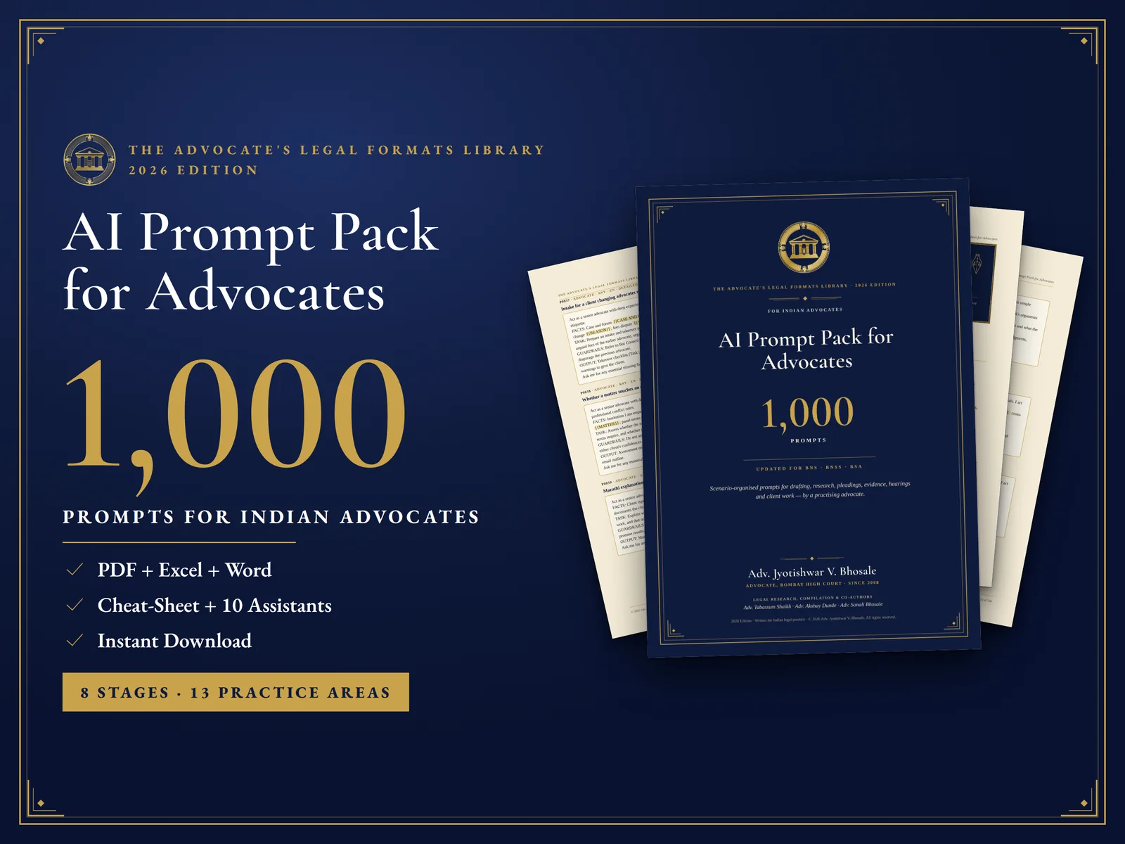 AI Prompt Pack for Advocates — AI Prompt Pack for Advocates