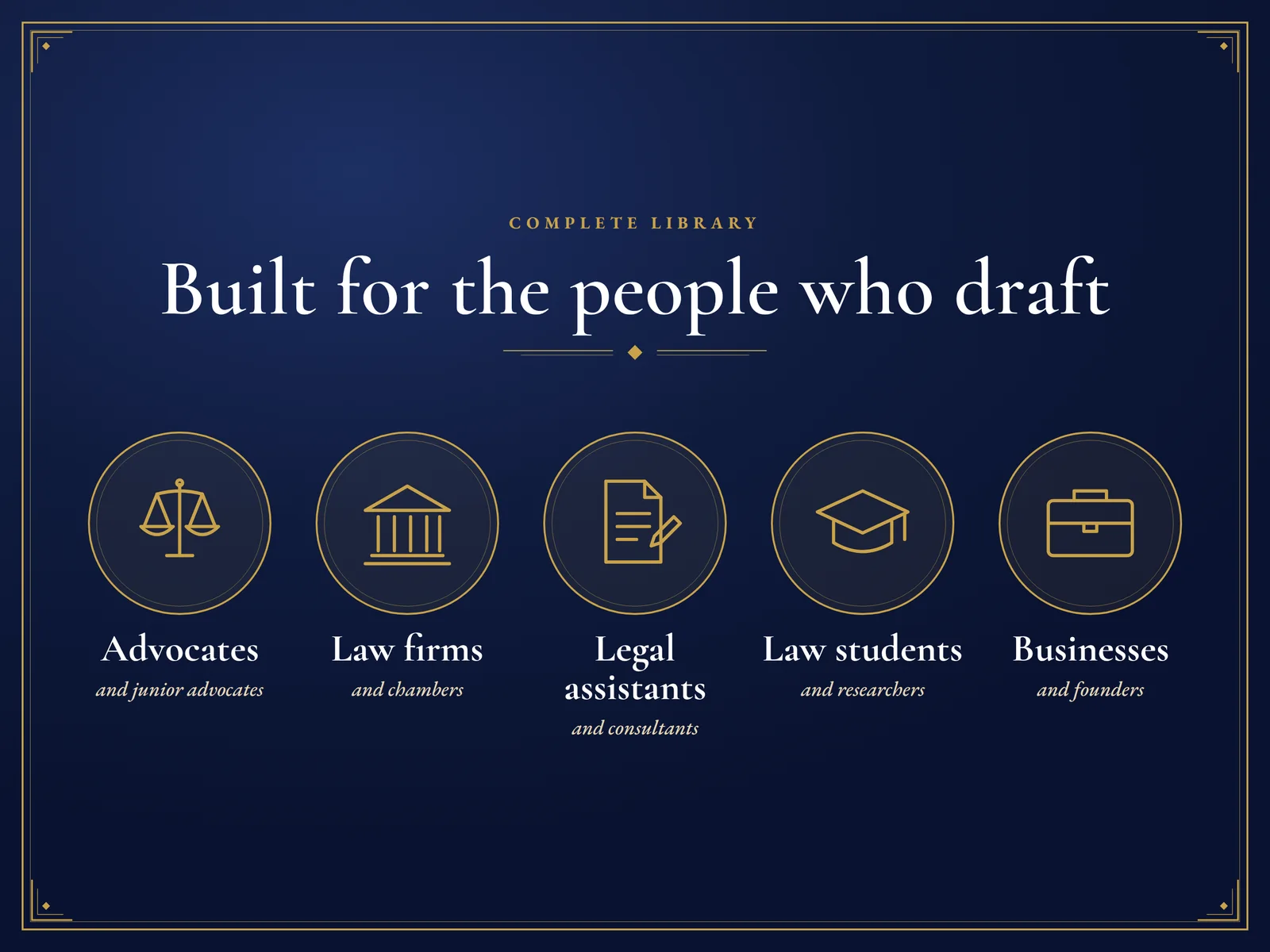 Complete Library: 2,005 Legal Formats — For advocates, firms, chambers and researchers