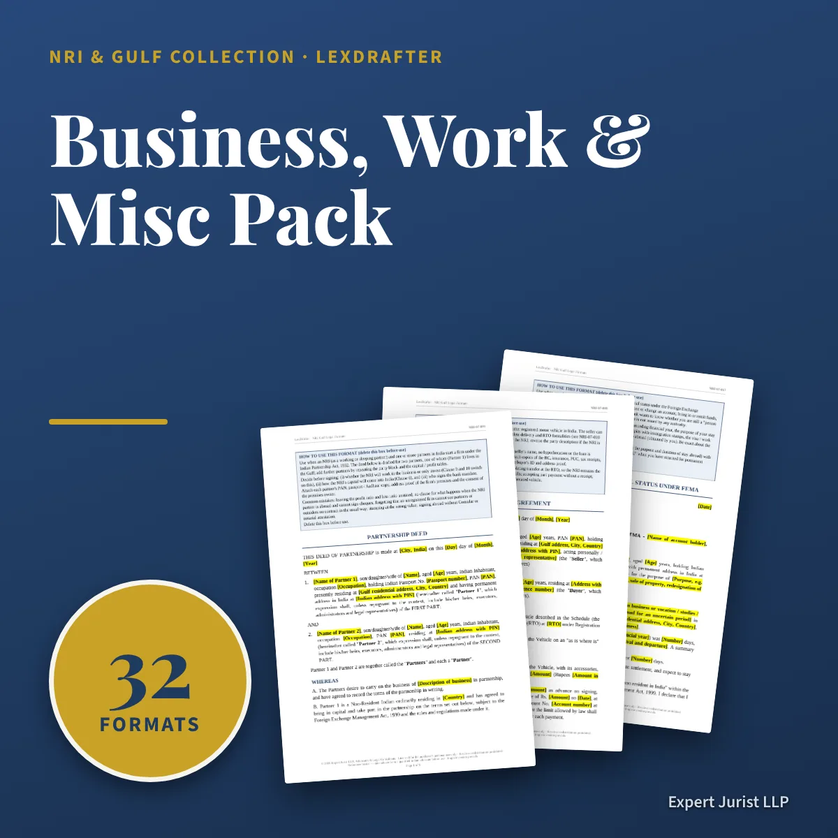 Business, Work & Misc Pack — The cover