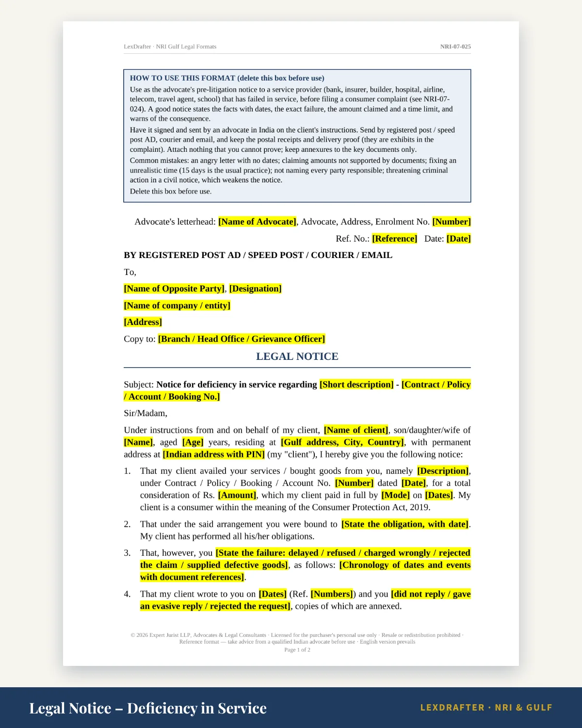 Business, Work & Misc Pack — Word + PDF · instant download · reference formats
