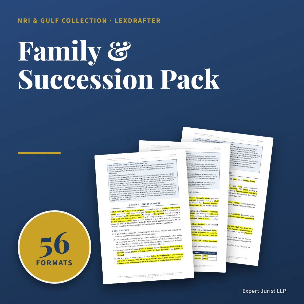 Family & Succession Pack — The cover
