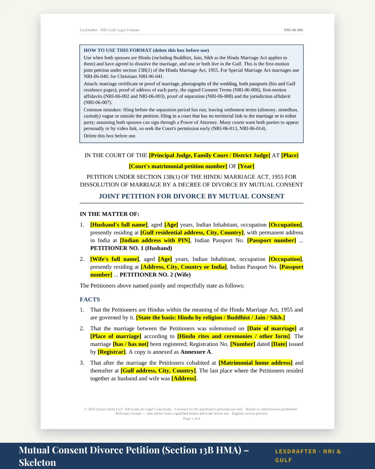 NRI Matrimonial Pack (all communities) — NRI Matrimonial Pack (all communities)