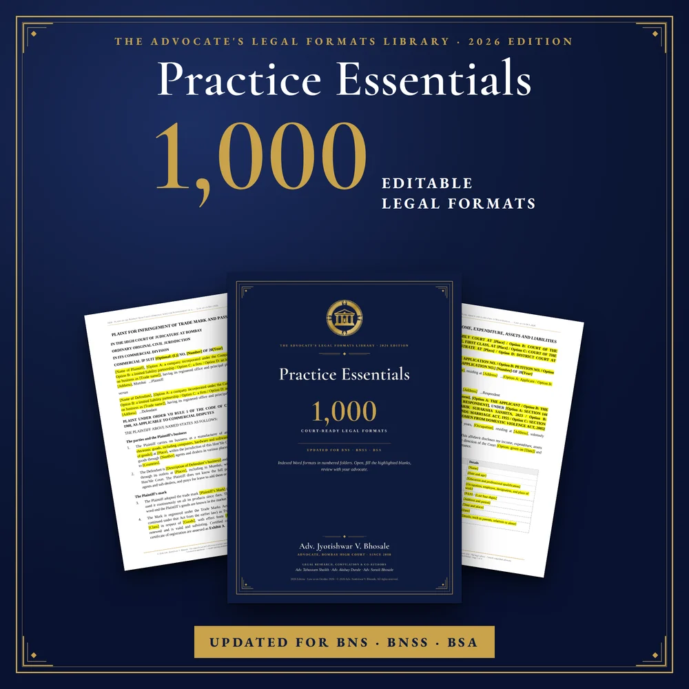Practice Essentials: 1,000 Legal Formats — The cover