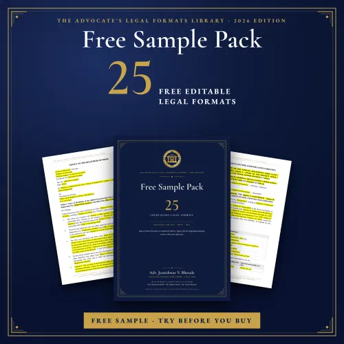 Free Sample Pack: 25 Legal Formats + 25 AI Prompts — cover