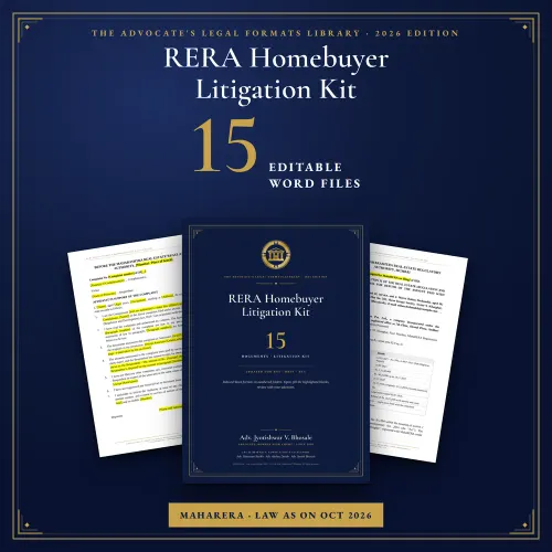 RERA Homebuyer Litigation Kit — cover